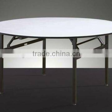 Folding table ,folded round table,folding round table