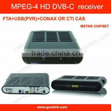 Mpeg4 /H.264 Mstar chipset digital receiver STB set top box digital tv cable receiver .