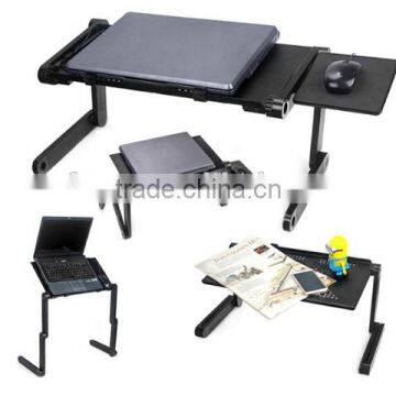 Portable Folding Multipurpose Laptop Stand With Cooler Fan ,adjustable Laptop Desk Cooler Stand photo-3