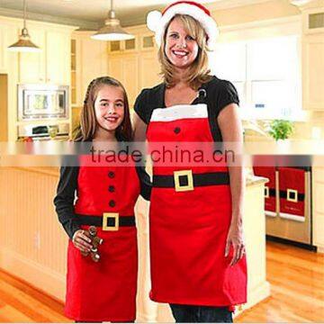 Christmas Holiday Kitchen Aprons Pinafore / Christmas gift apron / cotton kitchen cooking apron