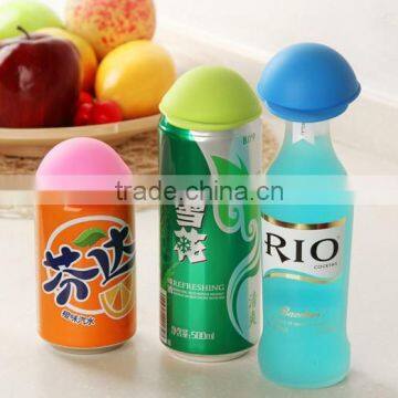 silicone beverage beer can cap