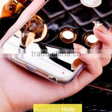 Luxury Ultra-thin TPU Mirror For IPhone 6 6s Mirror Case photo-2