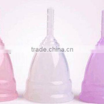 2016 FDA CE 100% Medical Silicone Lady Menstrual Cups