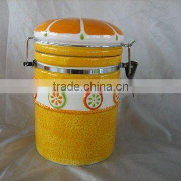 Ceramic Canister Jar