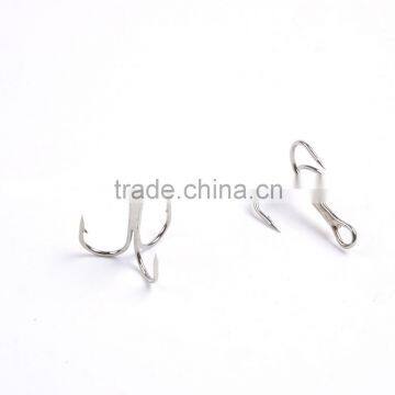 100pcs 8# Fishing Hook High Carbon Steel Treble Hooks Fishing Tackle photo-6