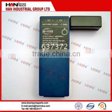 Concete Pump Remote Battery BA214061 Remote Battery for Putzmeister