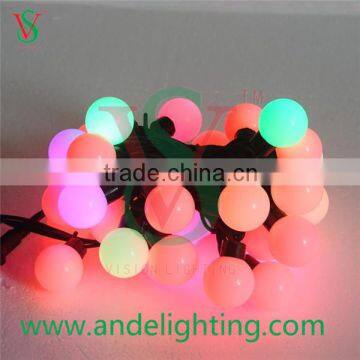 LED Christmas RGB color ball decoration string lights