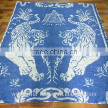 tiger design Brushed blanket