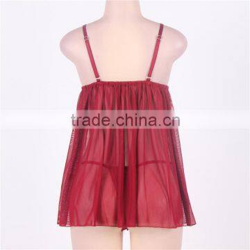 Top Sell Wholesale Fashion Girls Mini Babydoll Nightwear Lingerie Sexy Babydoll photo-4