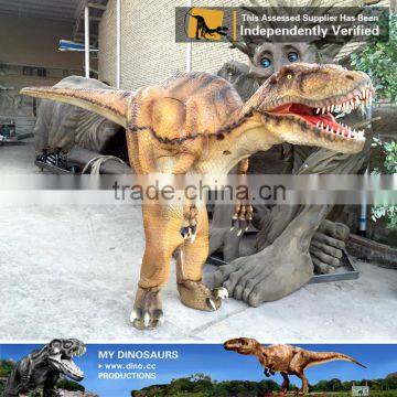 MY Dino-C057 Animatronic life-size raptor dinosaur costume for sell