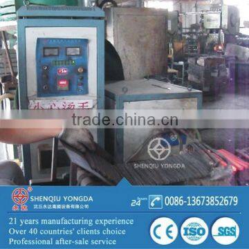 Low consumption cost high frequency induction metal forging equipment