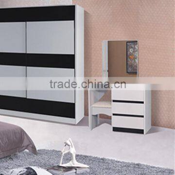 high gloss MDF melamine dressing table