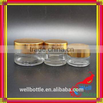 5g 10g 15g 20g 30g 50g 100g clear glass jar for glass cosmetic jar GJ578R