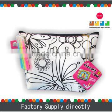 Drawing Set Cosmetic Bag, Toiletry Cosmetic Bag Sets, Design Your Own Cosmetic Bag