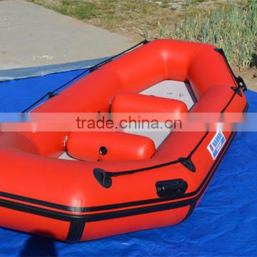 China PVC Rubber boat Inflatable Raft Fishing Boat for Sale