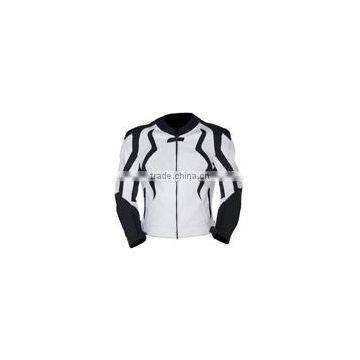 Mens Motorbike Leather Jacket - 2102