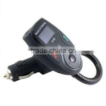 Hot Sales! New Universal High Quality Wireless Bluetooth Handsfree Car Kit Fm Transmitter Modulator Car Mp3 Player With Mic photo-3
