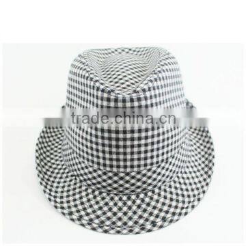 2014 fashion bucket cap and hat baseball cap grid hat