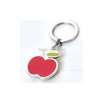 Bulk lapel pin Lovely shape soft pvc+Metal coil keychains/key chain