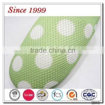 Fresh Green Wave Point Customized Logo Indoor Slippers photo-3
