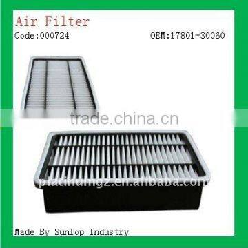 toyota parts commuter hiace quantum Air Filter Hiace 2010 body parts OEM:17801-30060