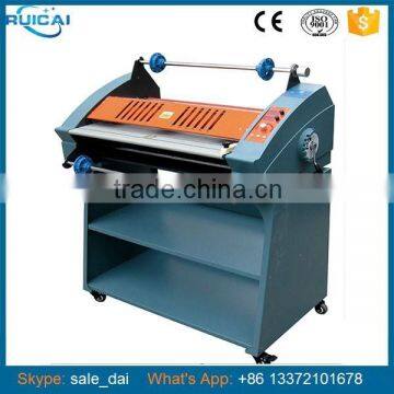 China Business Roll Laminators Cold Hot Photo Laminator Machine