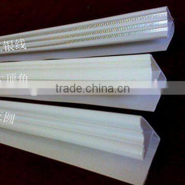 samll slive corner pvc corner