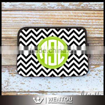 Personalized Chevron Monogram Pad Sleeve photo-2