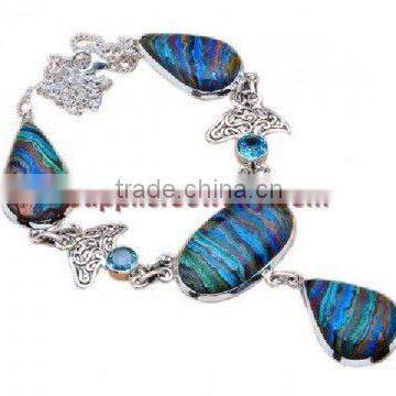 Wholesale Jewelry Multi Coloured Stone Rings Gemstone Pendant For Women Necklaces photo-1