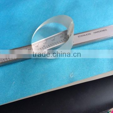 Made in China high precision custom made round wedge prism type