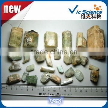 Natural beryl ore stone teaching specimens mineral raw materials