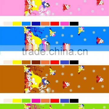 2015 kids/cartoon/children design bedsheet fabric