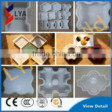 China Wholesale Price Plastic Shapes Moulds For Producing Concrete Tiles Blocks Garden Park Road Pathway Paving Stone Sizes