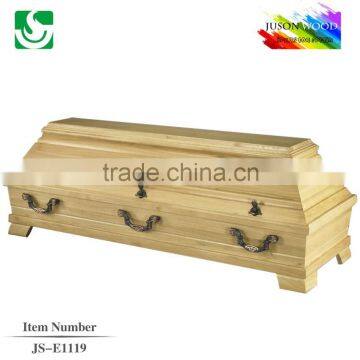 high quality larch cheap coffin