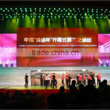 2015 China hot sells HD large P6 stage background led display big screen