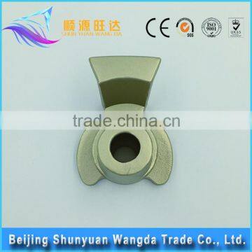 ISO custom pocket block for casting, lost wax casting