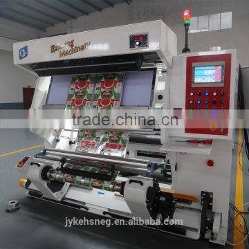 Computer Controlled Print Quality Inspector Rewinding Machine