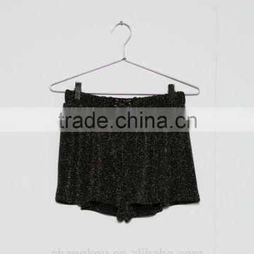 young girls summer casual shorts black shimmer shorts