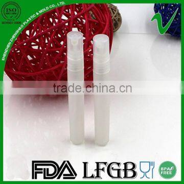 PP customized empty round 10cc plastic bottle for perfume