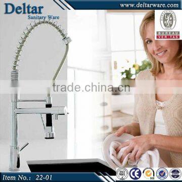 spring loaded kitchen sink mixer tap faucet, multiple flexible spring kitchen faucet