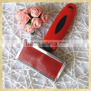 Soft Tender Touch Slicker Brush for Cats pet brush with deshedding tool