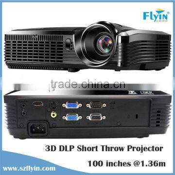 High Quality HDMI Outdoor indoor 4500 Lumens eduction home cinema hologram DLP 3d Projector