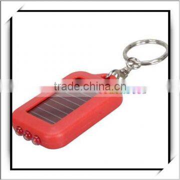 Rechargeable Mini Solar Power LED Flashlight photo-3