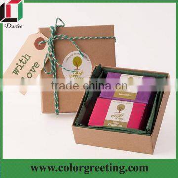 Wholesale newest design luxury kraft gift box supplier in china