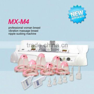 2016 4 in 1 Breast enlargement cup vacuum / vacuum therapy and breast massager price