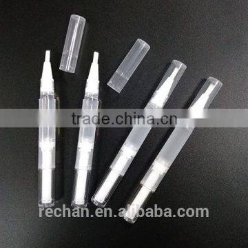 Dental cosmetic teeth whitening clear transparent pen