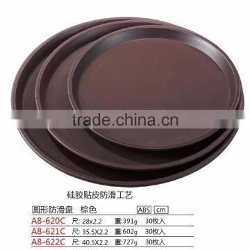 Plastic ABS Anti-skid Tray With Silicone Pads or PU Pads