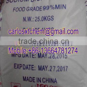 High Quality baking soda Sodium Bicarbonate Food Grade