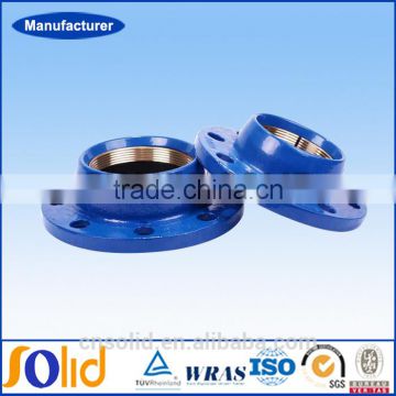 ISO2531, BS-EN545 Ductile Iron Quick Flange Adaptor For DI/PVC/PE Pipe