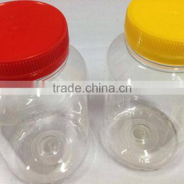 Clear PET Plastic Round Jar in 800ML photo-2